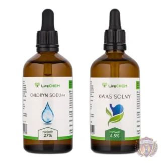 zestaw roztworu chlorynu — zdjęcie produktu
